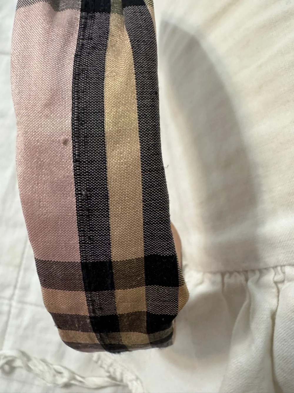 Pink Plaid Twist Headband - Women's Fashion Accessory